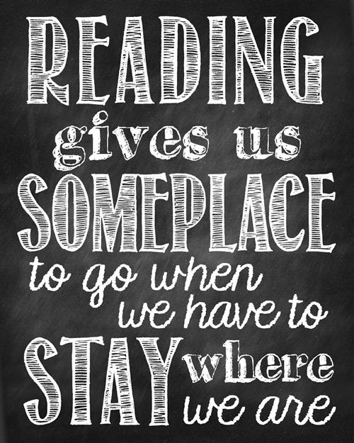 chalk board read 